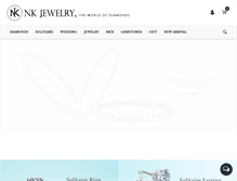 Tablet Screenshot of nkjewelry.com